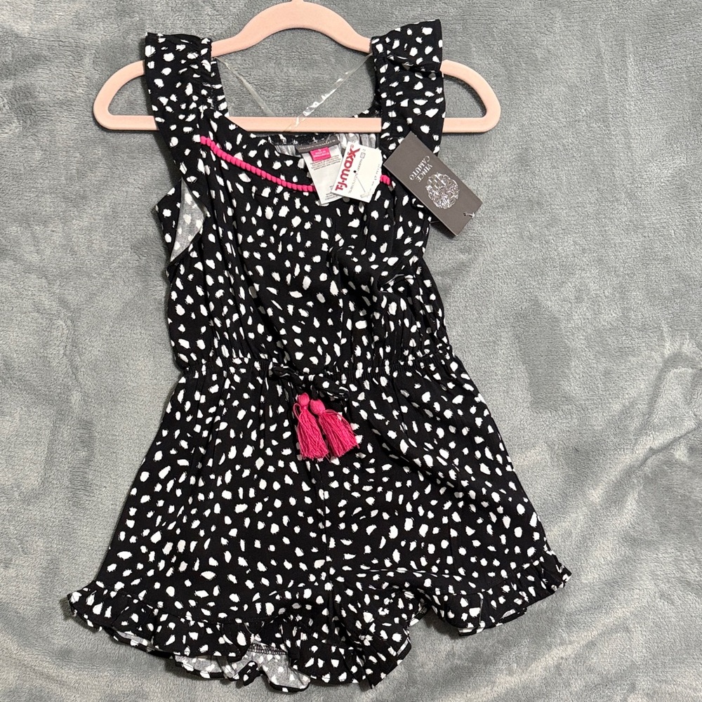 Vince Camuto Black and White Kids One Piece